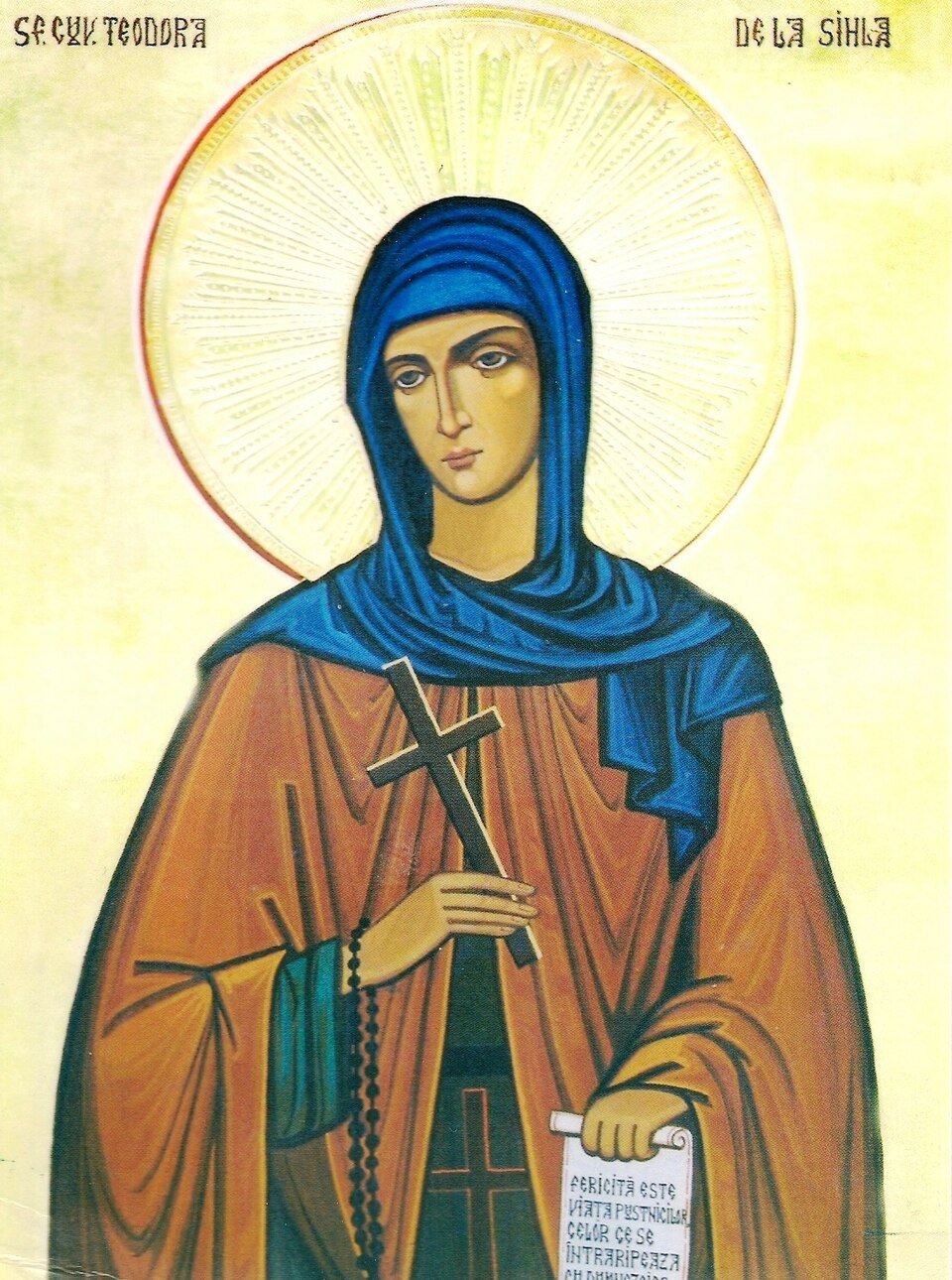 Sfânta Cuvioasă Teodora de la Sihla